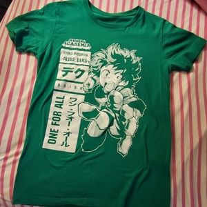 My hero academia shirt
